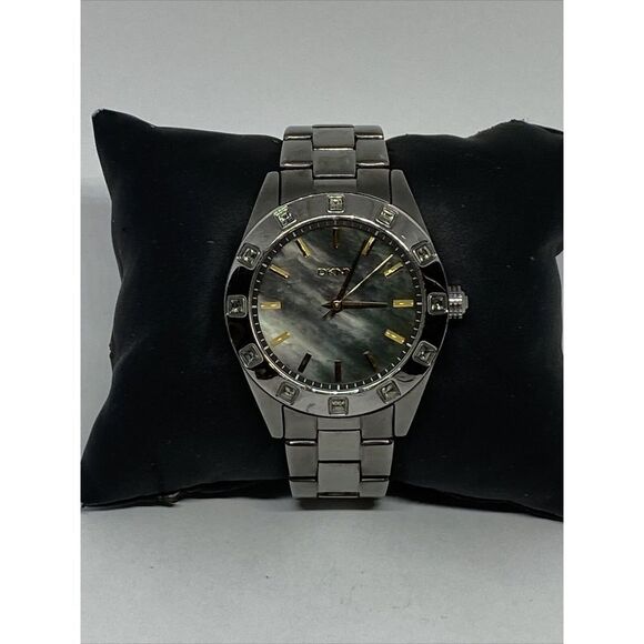 DKNY NY-8662 Women's Gray Stainless Steel Analog Dial Quartz Wrist Watch MP687 - Picture 1 of 12